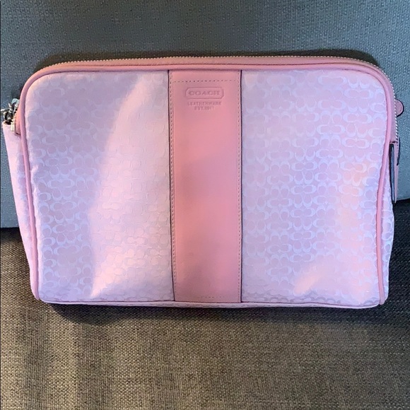 Coach toiletry/cosmetic bag - Picture 1 of 8
